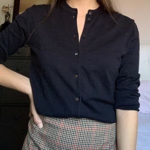 J. Crew Black Cardigan